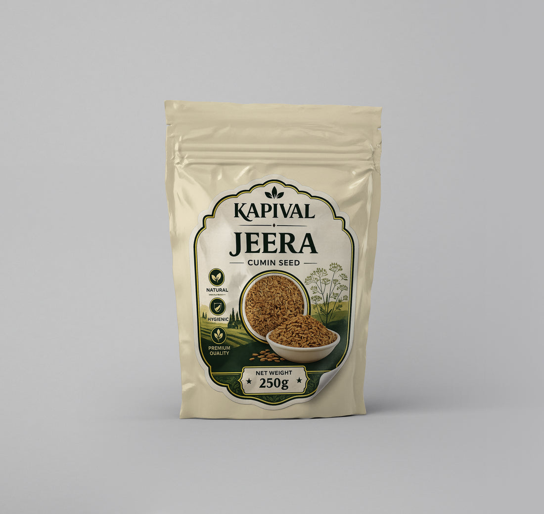 Kapival Whole Cumin (Jeera) 250g | Premium Quality Cumin Seeds | Fresh & Aromatic Spice